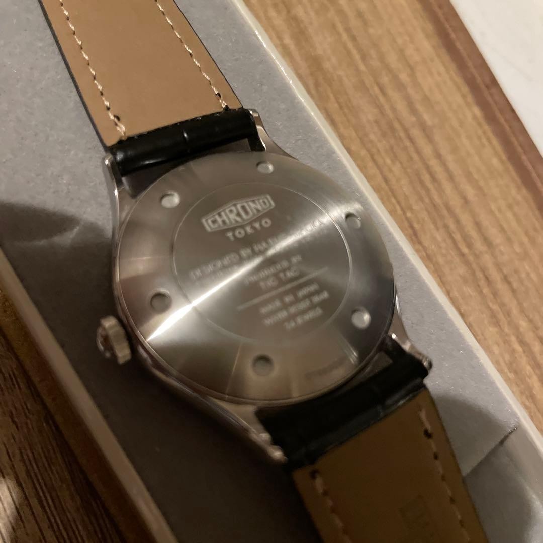 Kurono Tokyo CT003Q Classic Steel Gray Auto Hajime Asaoka Signed Rare Japan