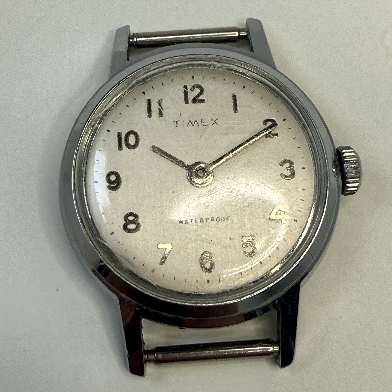 Vintage 1960s Womens Timex Mechanical Watch 27mm 12mm Lug Runs EUC