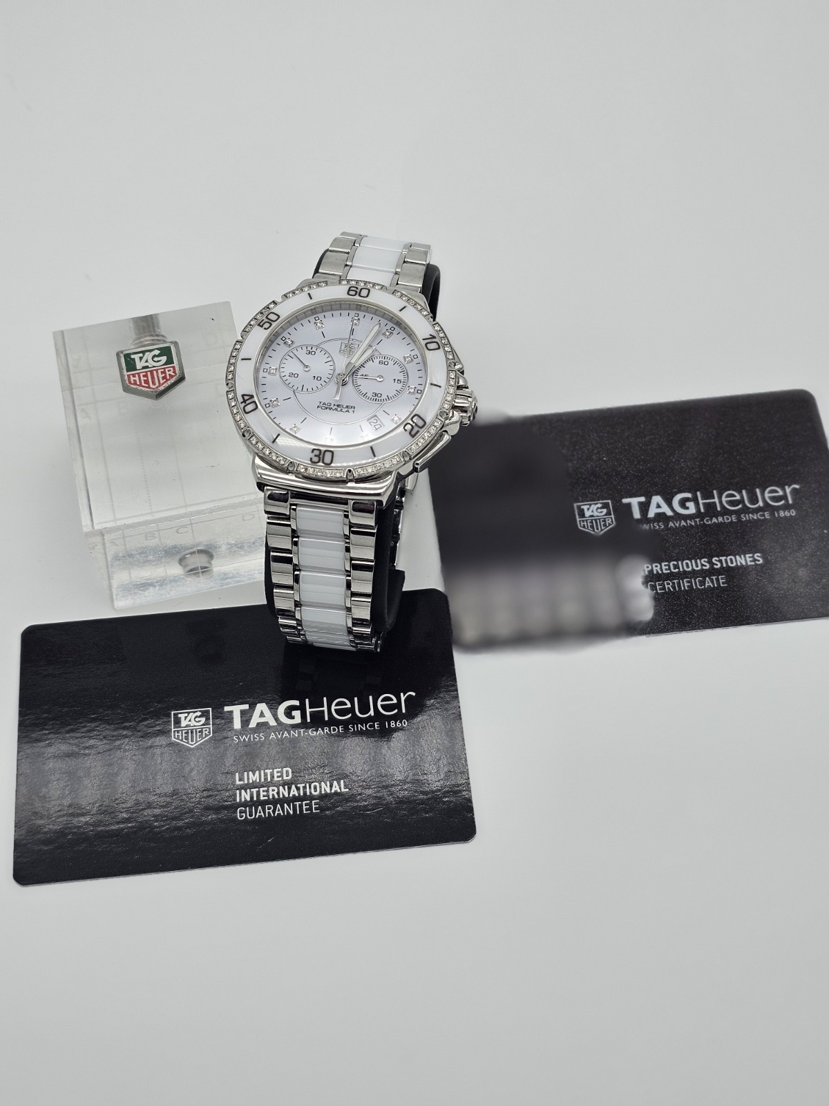 TAG Heuer CAH1213.BAO0863 Diamond Formula 1 Chronograph Excellent