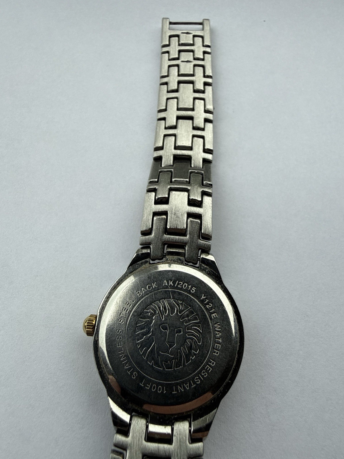 Anne Klein Women’s Quartz Water-Resistant Two-Tone SS Bracelet White Roman Dial