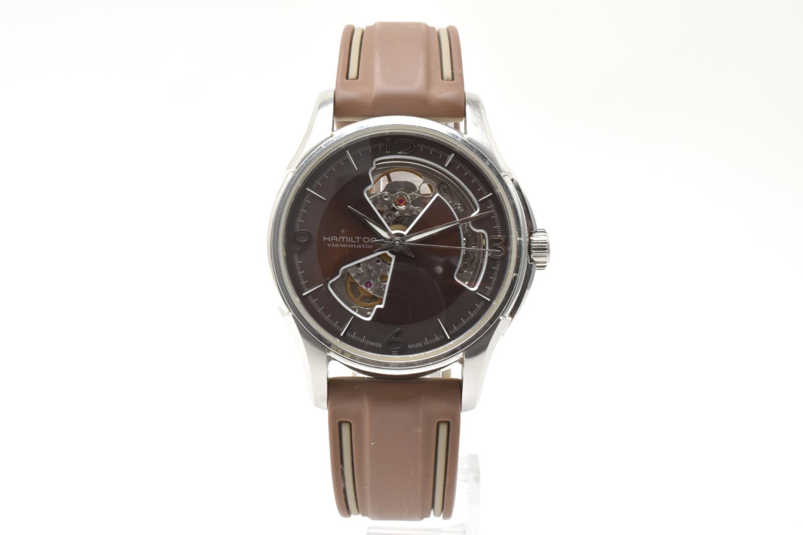In BOX!![N MINT] HAMILTON Jazzmaster Viewmatic H325650 Men’s Watch From Japan