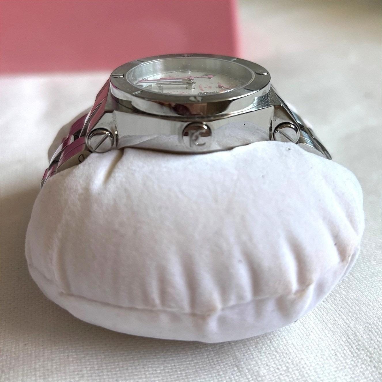 Renato Beauty Chronograph Swiss Movt White Pink Dial Crystal Women’s Watch Date