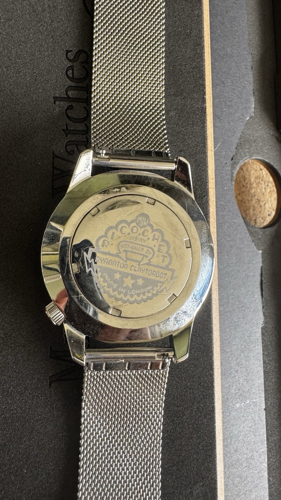 Rare Mr Jones MJW Ricochet XL Automatic Watch 45mm NIB