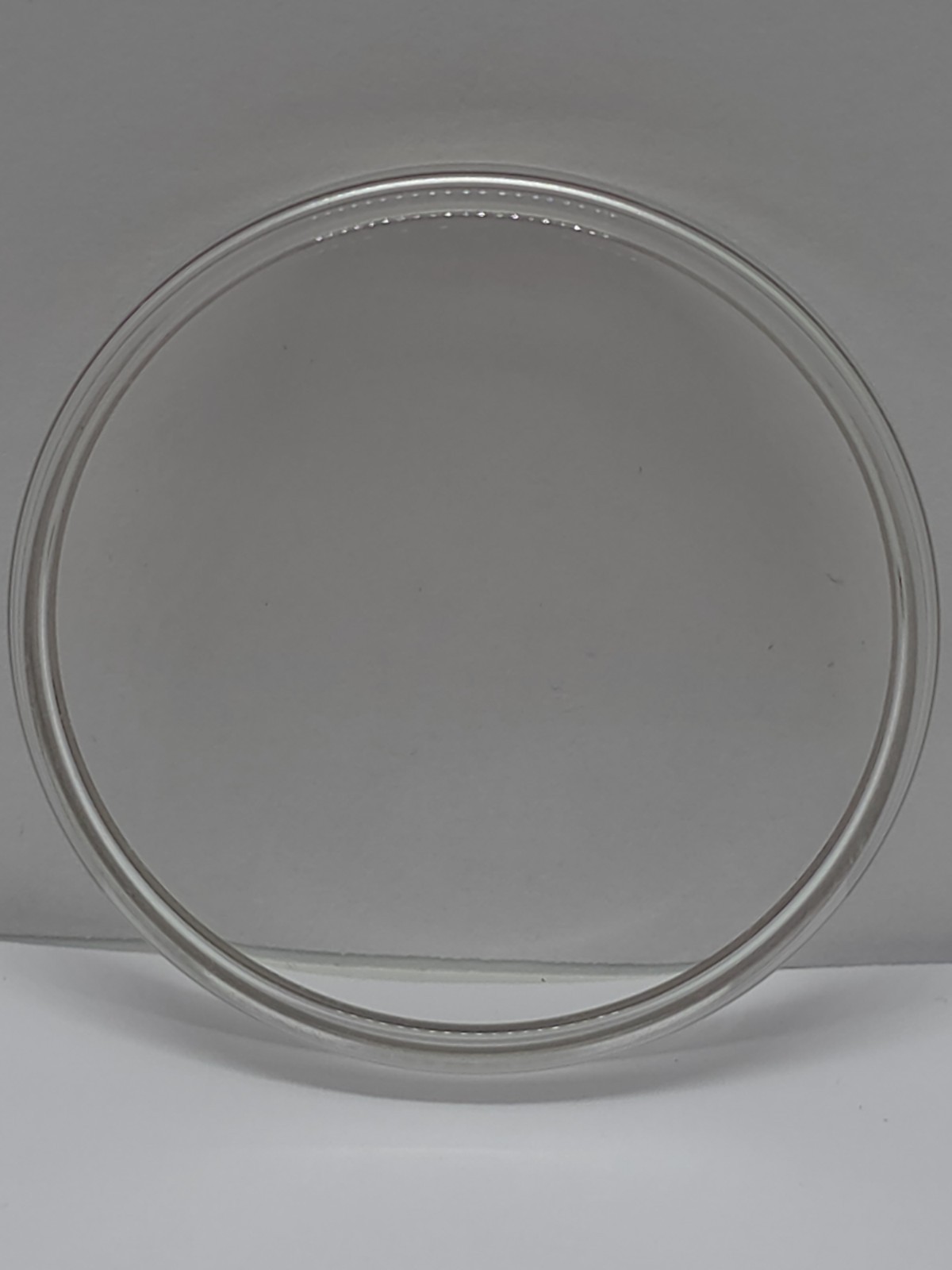 Vintage Glass 326mm. With Tension Ring Armed Chromed NOS NEW Diver Dome Read!!!
