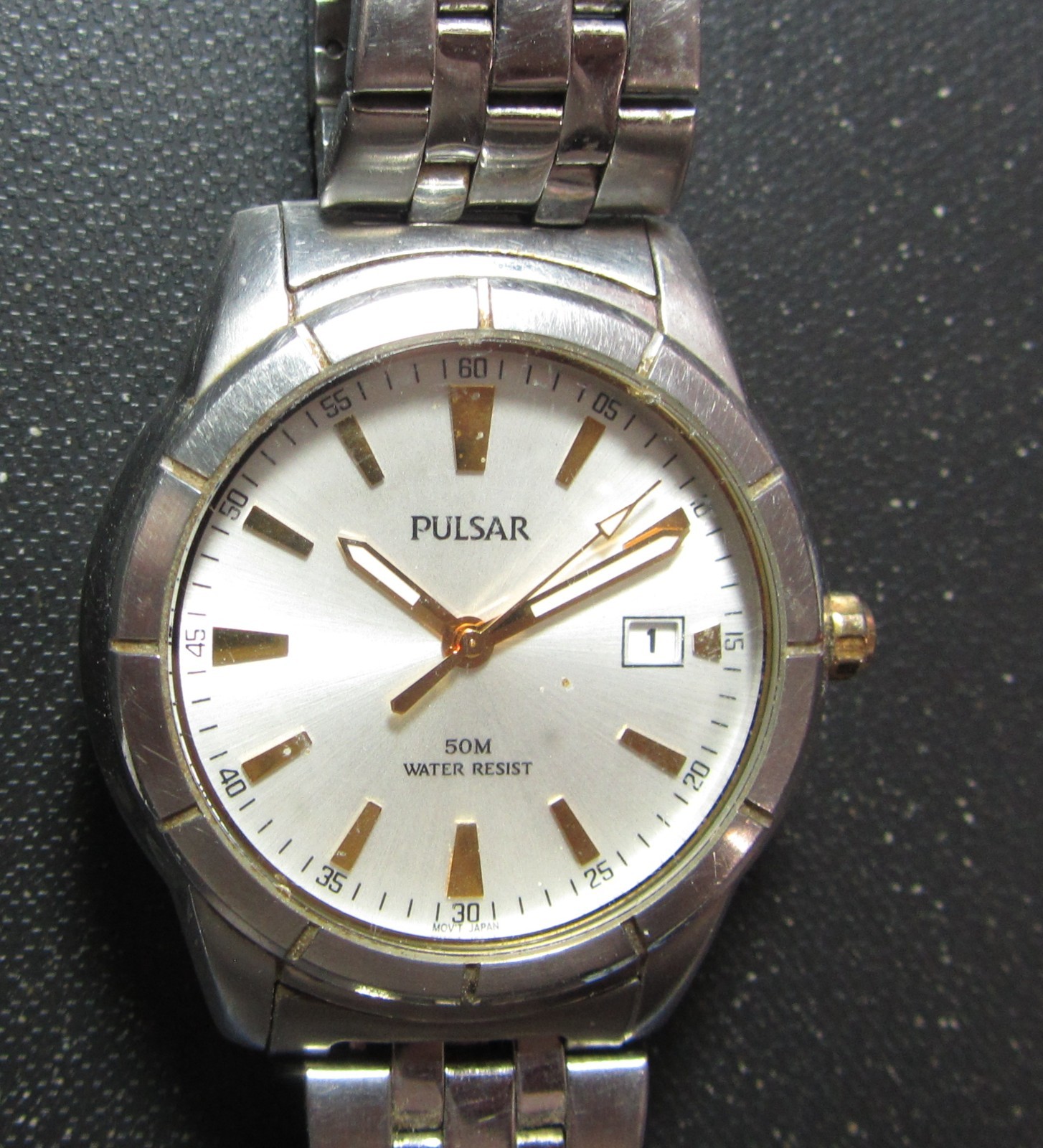 Seiko Pulsar Men’s Two-Tone Quartz Dress Watch