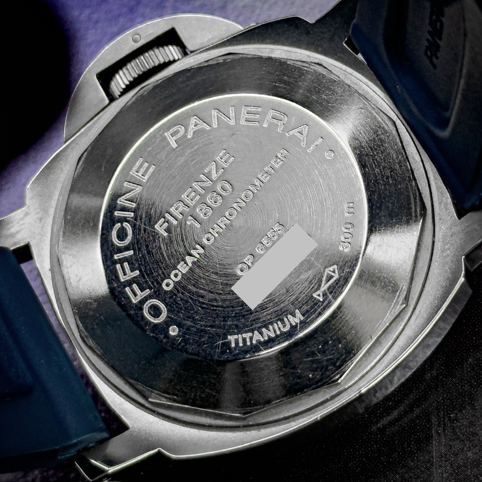 Panerai Luminor GMT PAM00089 Titanium 44mm Automatic Grey Dial Mens Watch