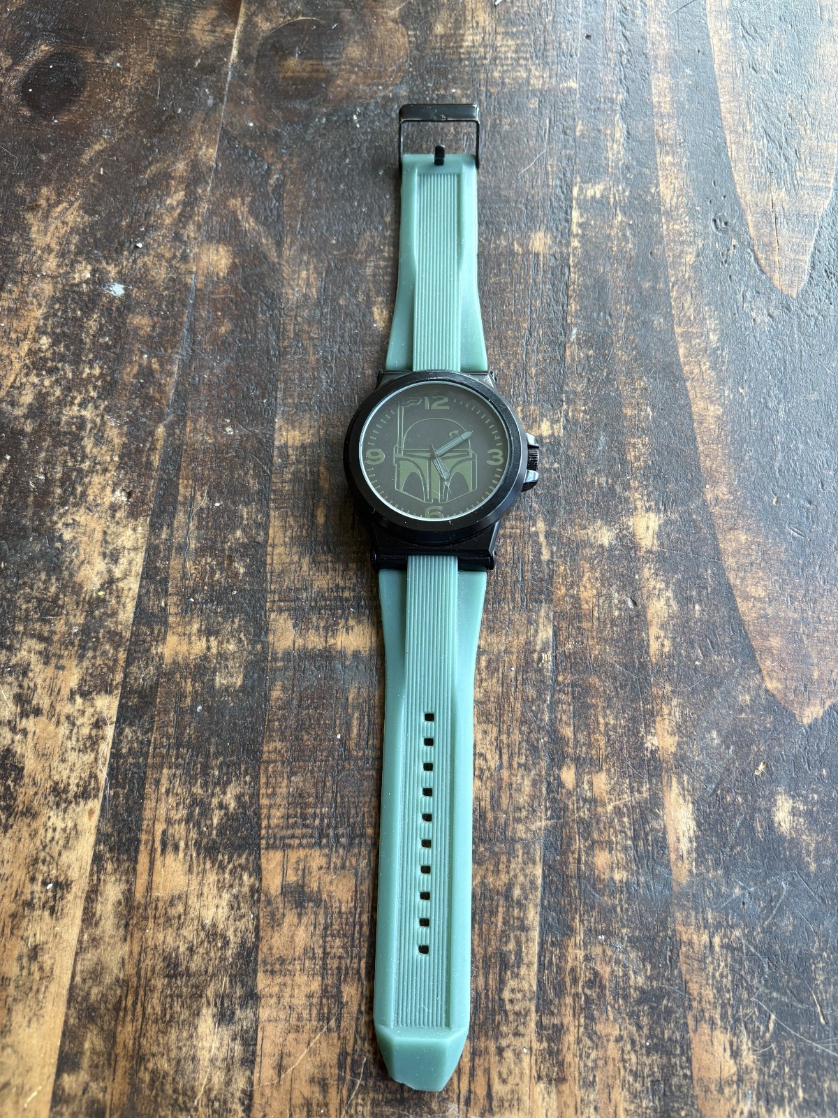 RARE! BOBA FETT STAR WARS LUCASFILM LTD ACCUTIME WATCH BOB1228 Mandalorian