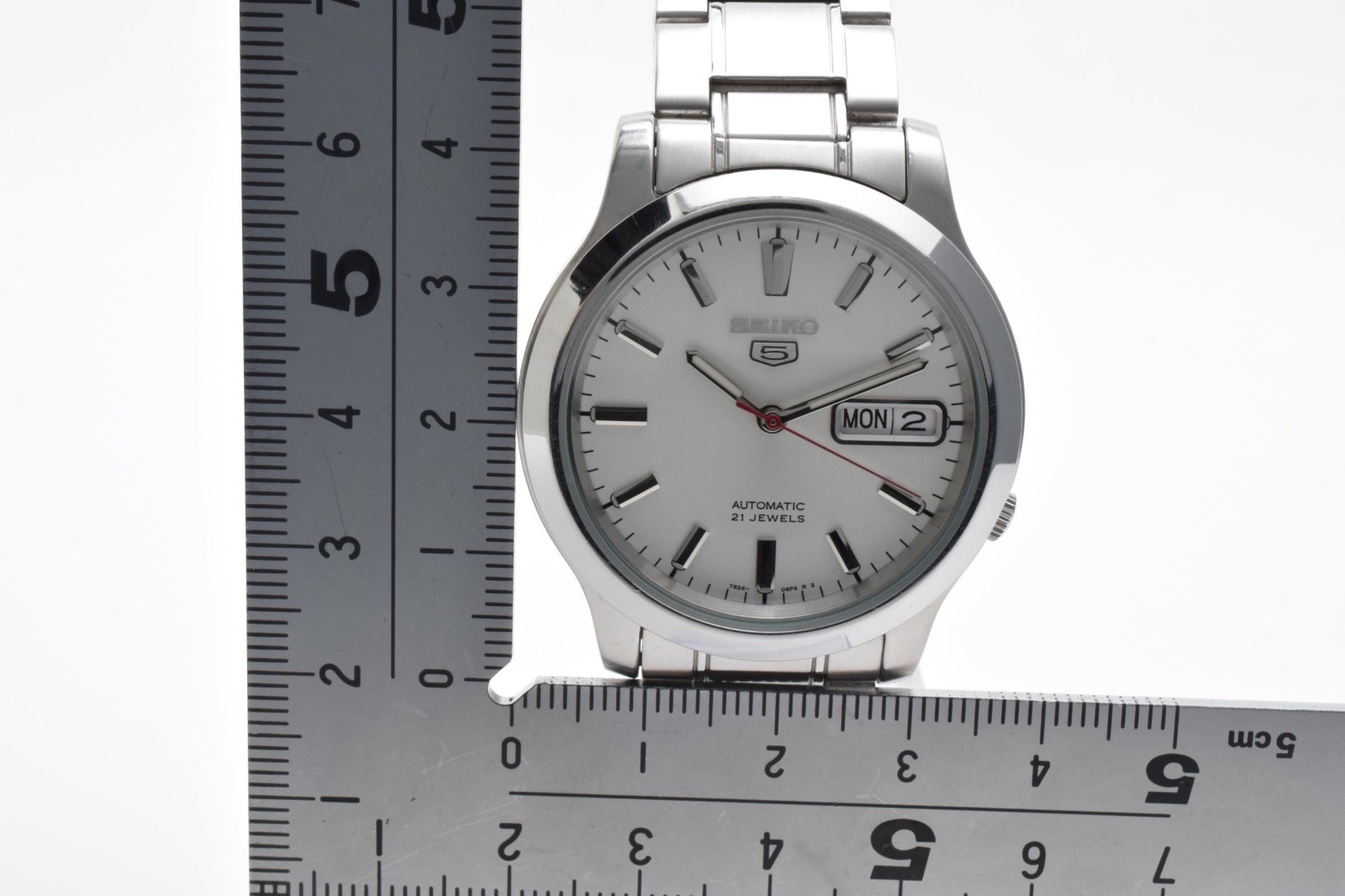 [Exc+5] SEIKO5 7S26-02J0 WhiteDial Day/Date Automatic Men’s Watch From JAPAN
