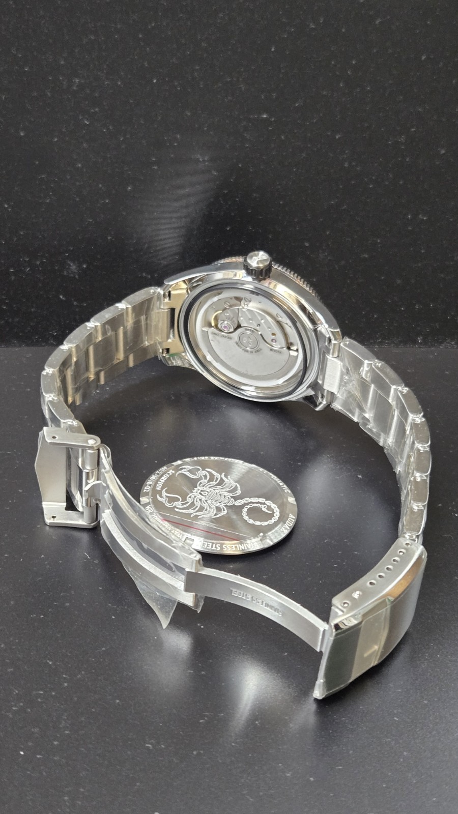 AUDAZ Scorpion 9015 Automatic Movement 40mm Case Sapphire Crystal