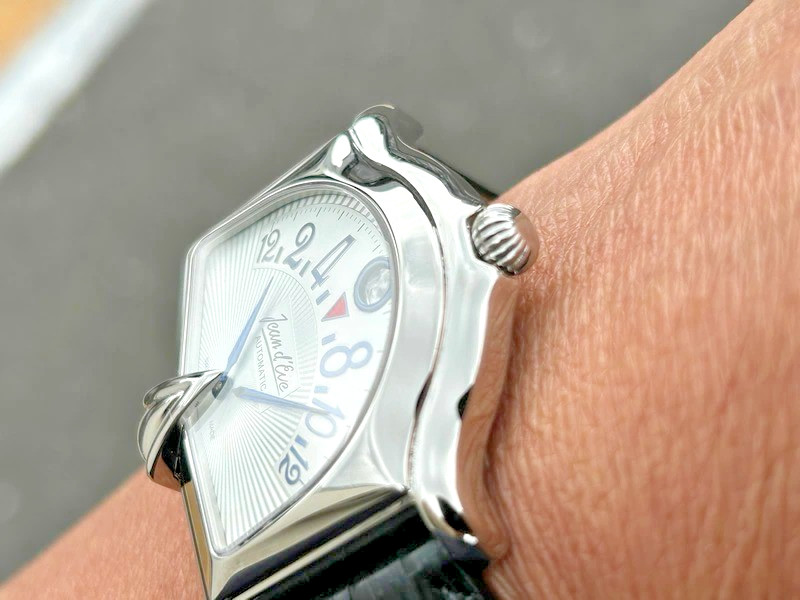 Jean d’Eve Sectora II 777051AA.AA.K Automatic 120 Retrograde Swiss Watch Card