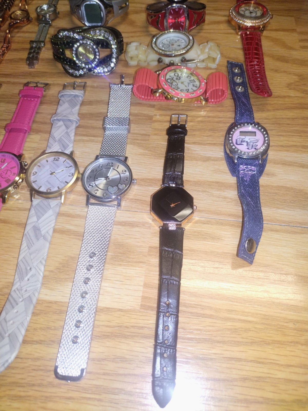 Designer Ladies Watches, Lot Of (24) Various Brands And Styles