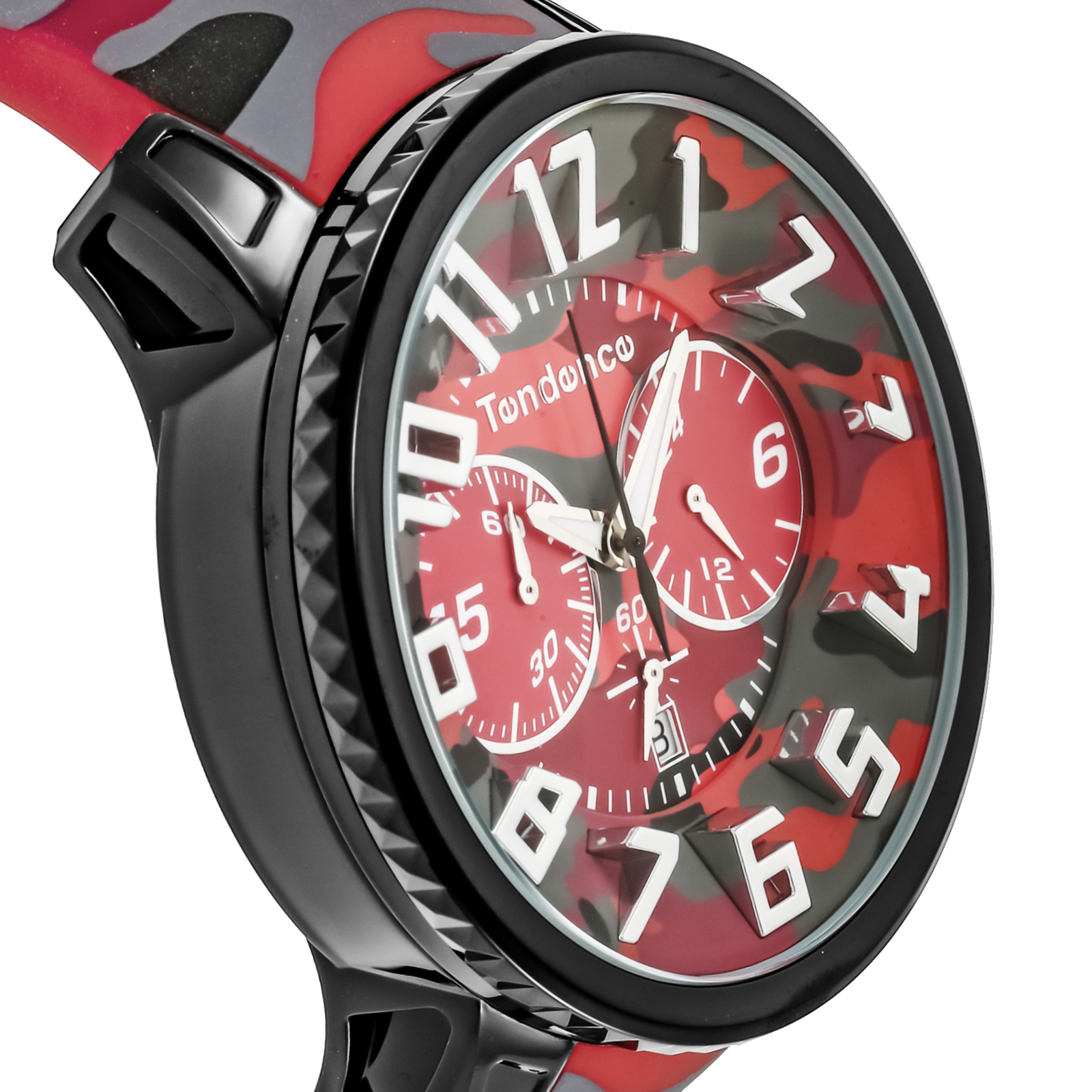 TENDENCE Gulliver Round CAMO Men’s Camouflage Quartz Ref. TY046024 Watch Brand