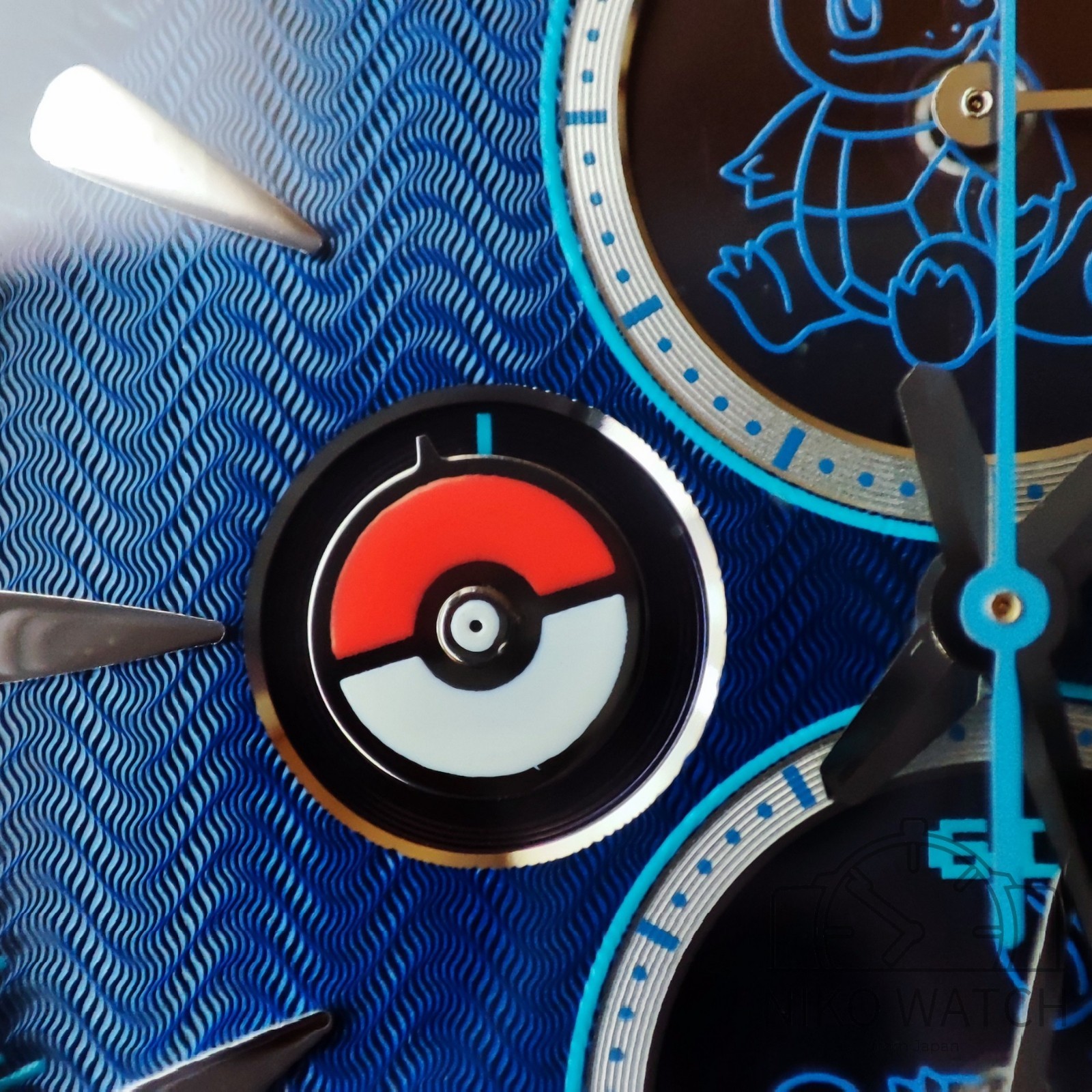 SEIKO x Pokemon Solar Chronograph Watch Blastoise blue SBPY162 Limited 700 [New]