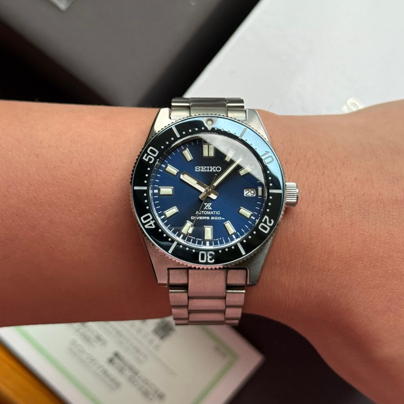 JDM Seiko Prospex SBDC163 Blue Dial and Bezel 62MAS Diver’s Re-Interpretation