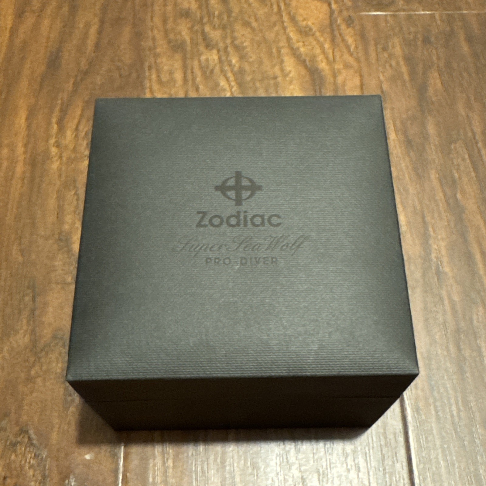 Zodiac Super Sea Wolf Skin Diver Automatic Blue Dial Rubber Strap Watch ZO9217