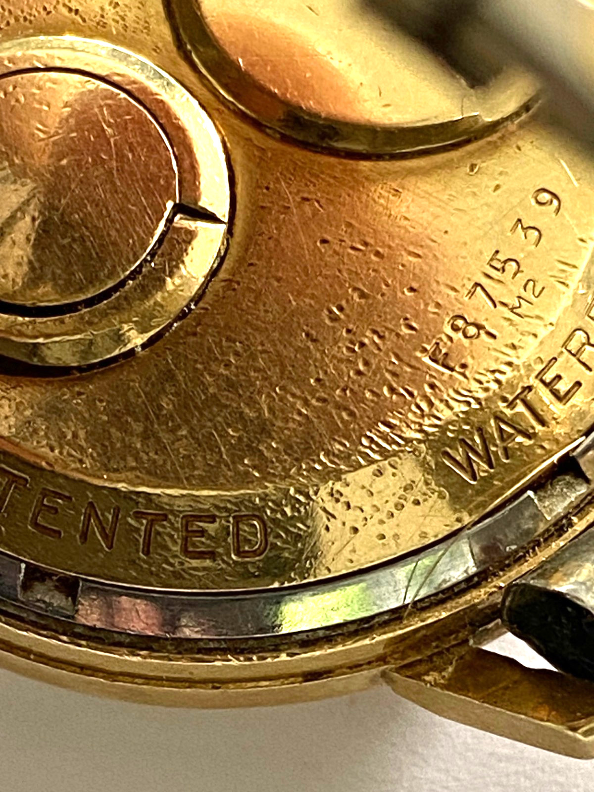 1962 Bulova Accutron 214 14K Solid Gold Watch M2 Tuning Fork Running Clean