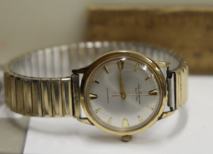 10K GF Jules Jurgensen Mans Wristwatch Automatic (Runs)