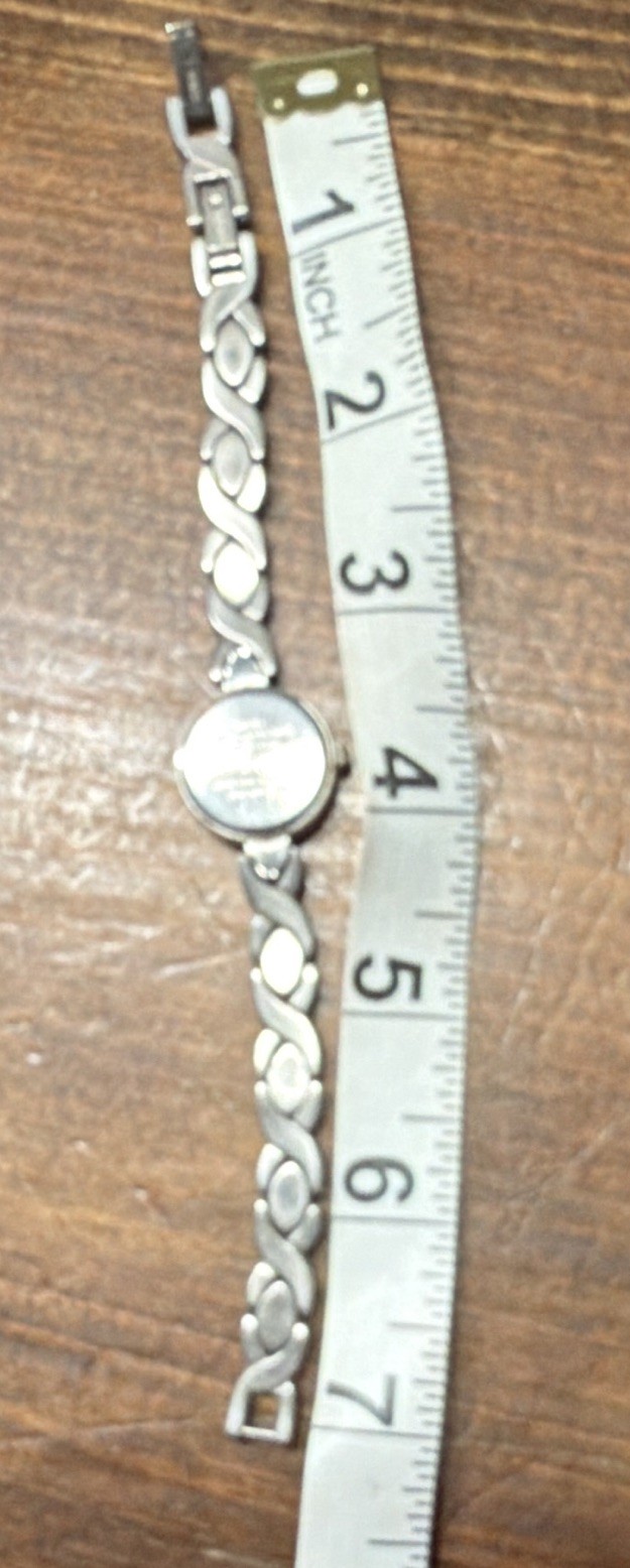 Anne Klein II Women’s Quartz Watch Blue Dial Silver Bracelet 100 ft WR