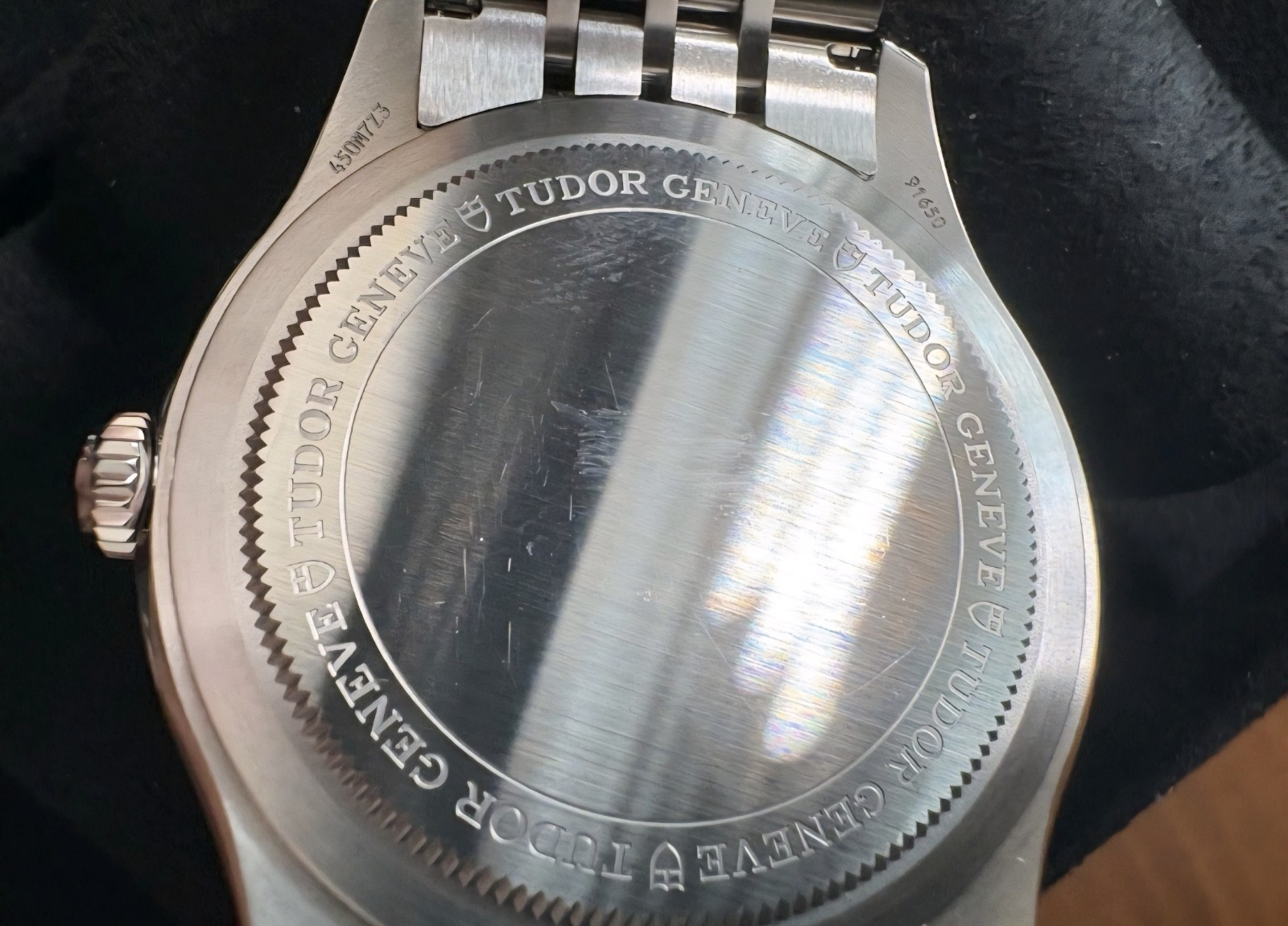 Tudor 1926 41mm Automatic Unworn Full Set Silver Waffle Dial Steel Watch 91650