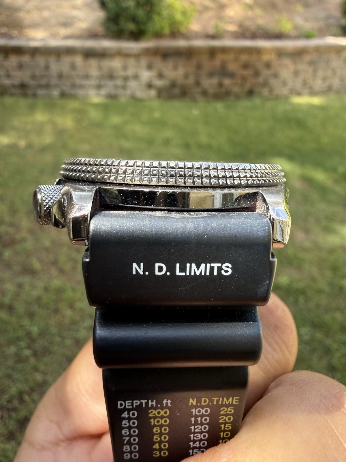 Citizen Vintage Divers watch Gun Metal.
