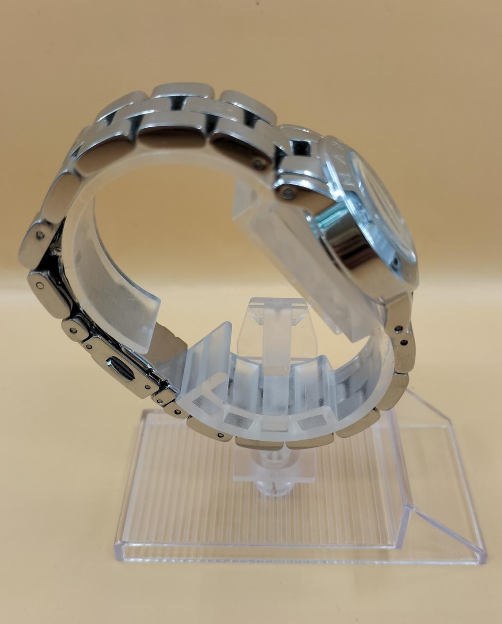 Ladies Watch Amy Silver Rhinestones Model MBM3217 MARC BY MARC JACOBS