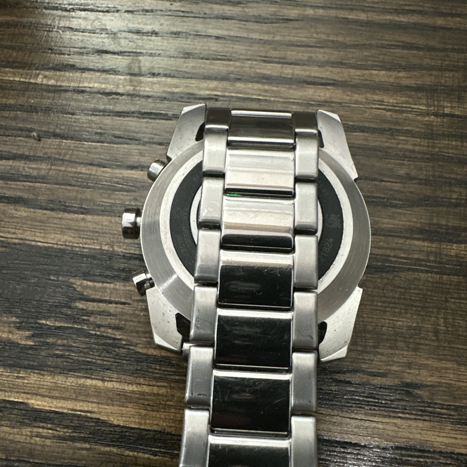 CITIZEN CZ SMART HYBRID JX2010-55E BLACK DIAL SILVER BRACELET MENS Watch Open Bx