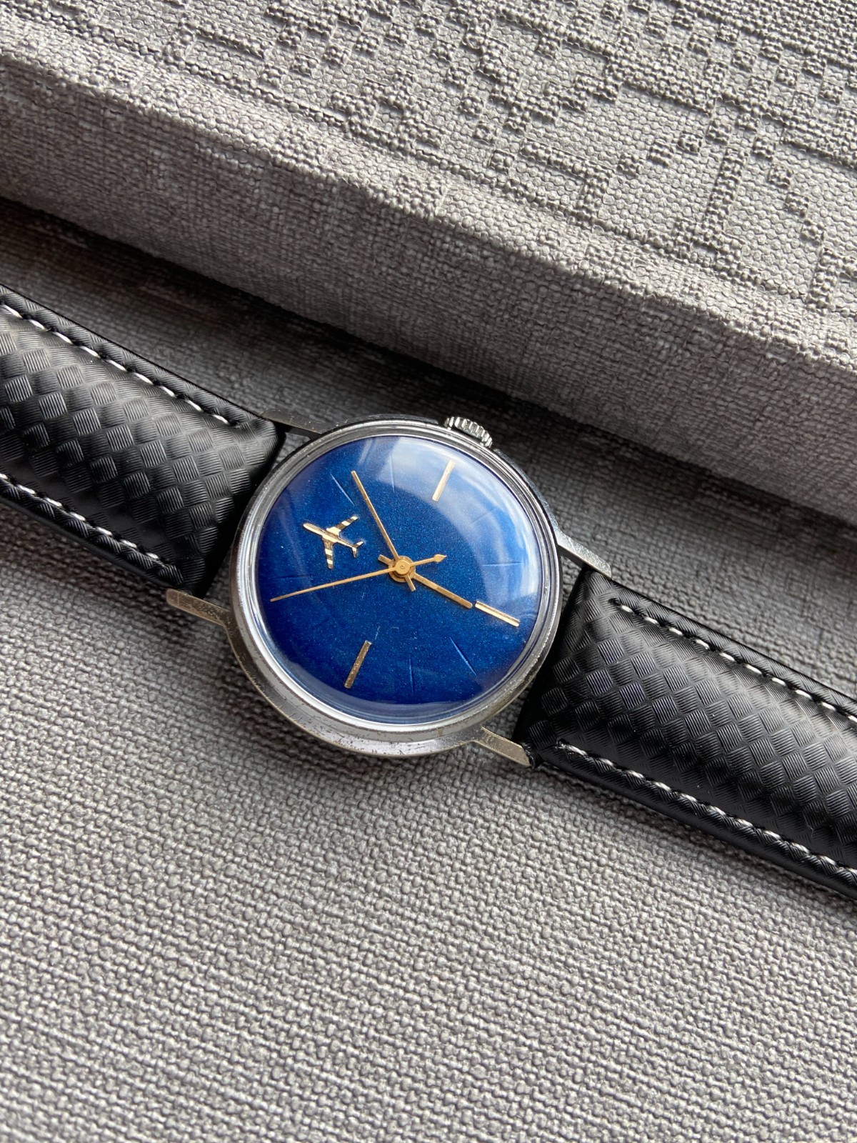 Raketa Plane Vintage Soviet Mechanical Men’s Wristwatch cal. 2609B Baltika