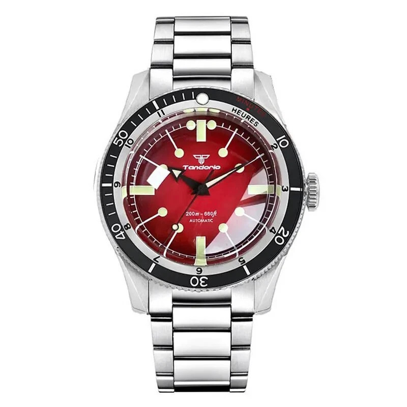 20ATM Diver Tandorio 40mm Retro Sapphire Automatic NH35A Miyota8215 Men Watch