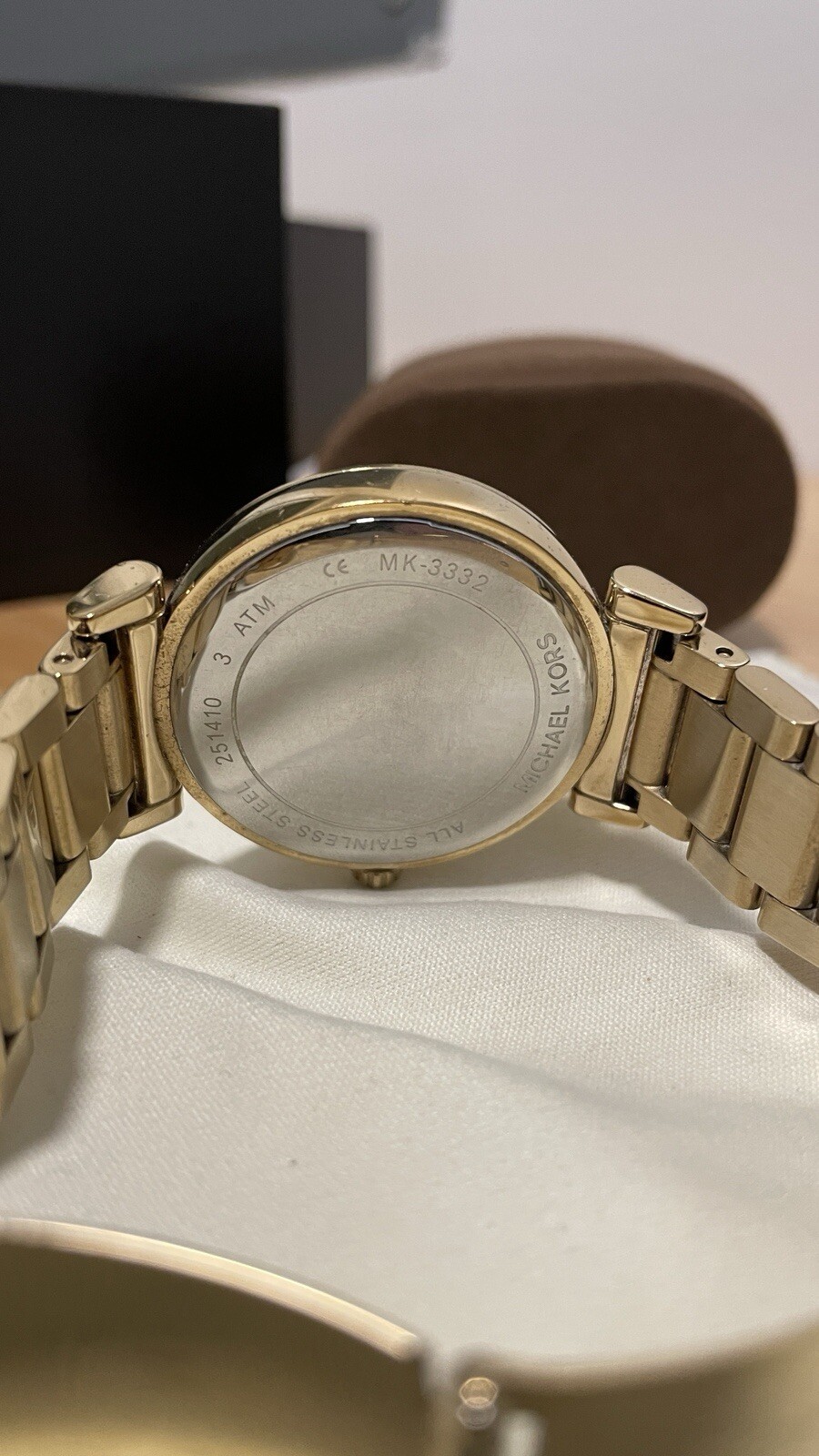 Michael Kors MK-3332 Gold Plated Watch