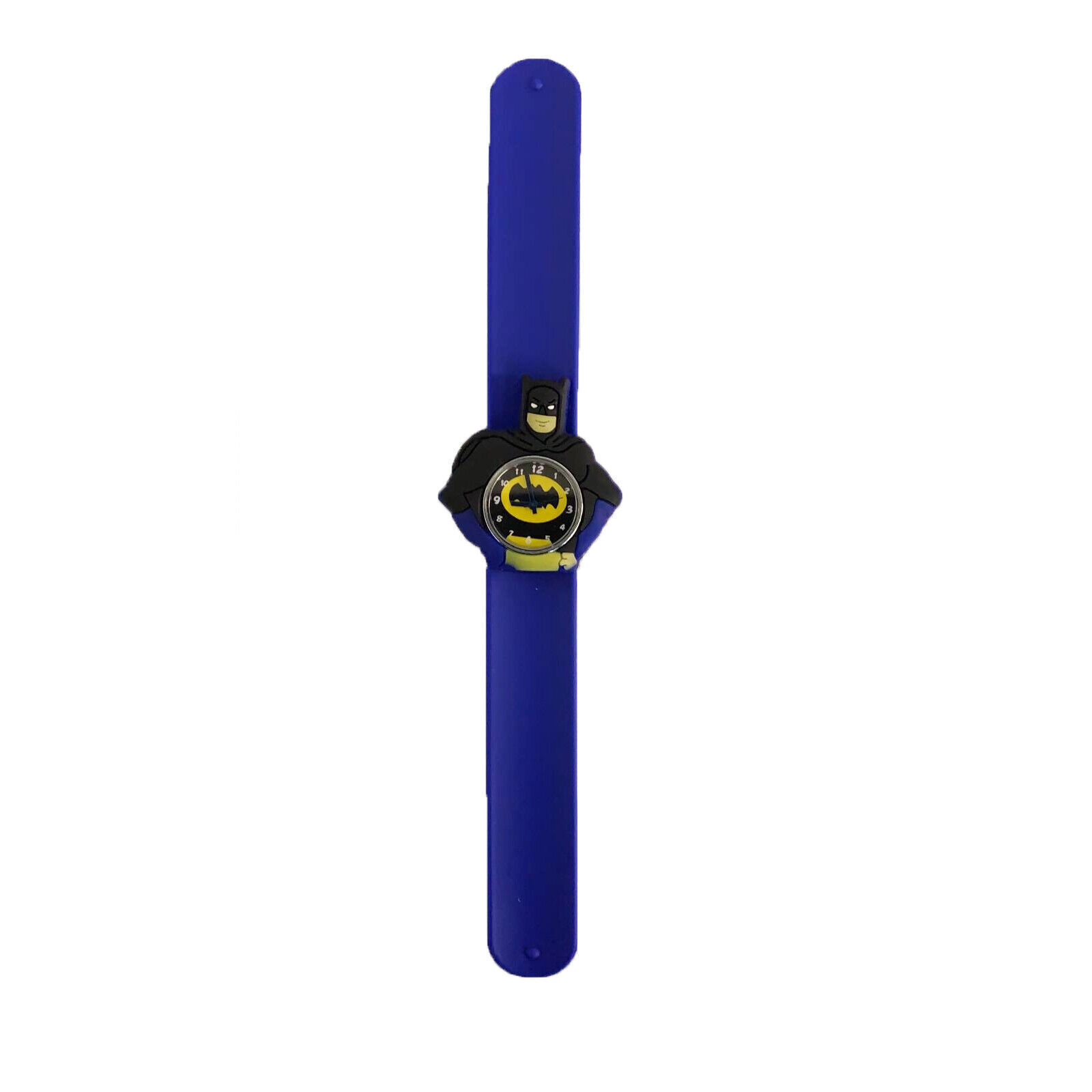 Kids Boys Girls Children Super Hero Snap On Slap Watch Quartz Analogue Watches