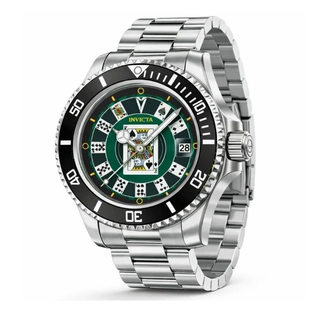 Invicta Pro Diver House of Cards Men’s Watch – 40mm, Steel (50524)
