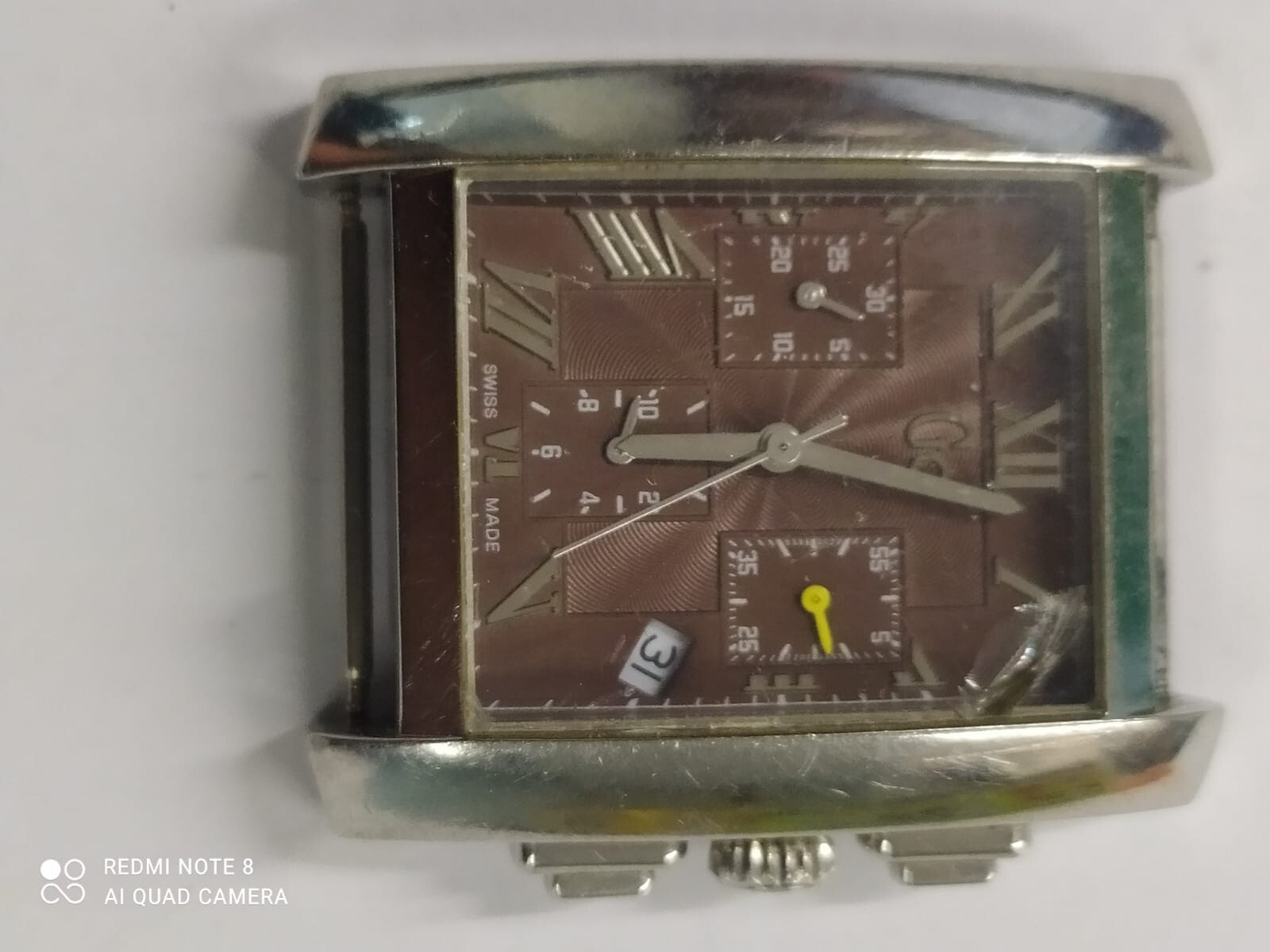 Guess Collection Brown Dial GC40500 Swiss Made Work