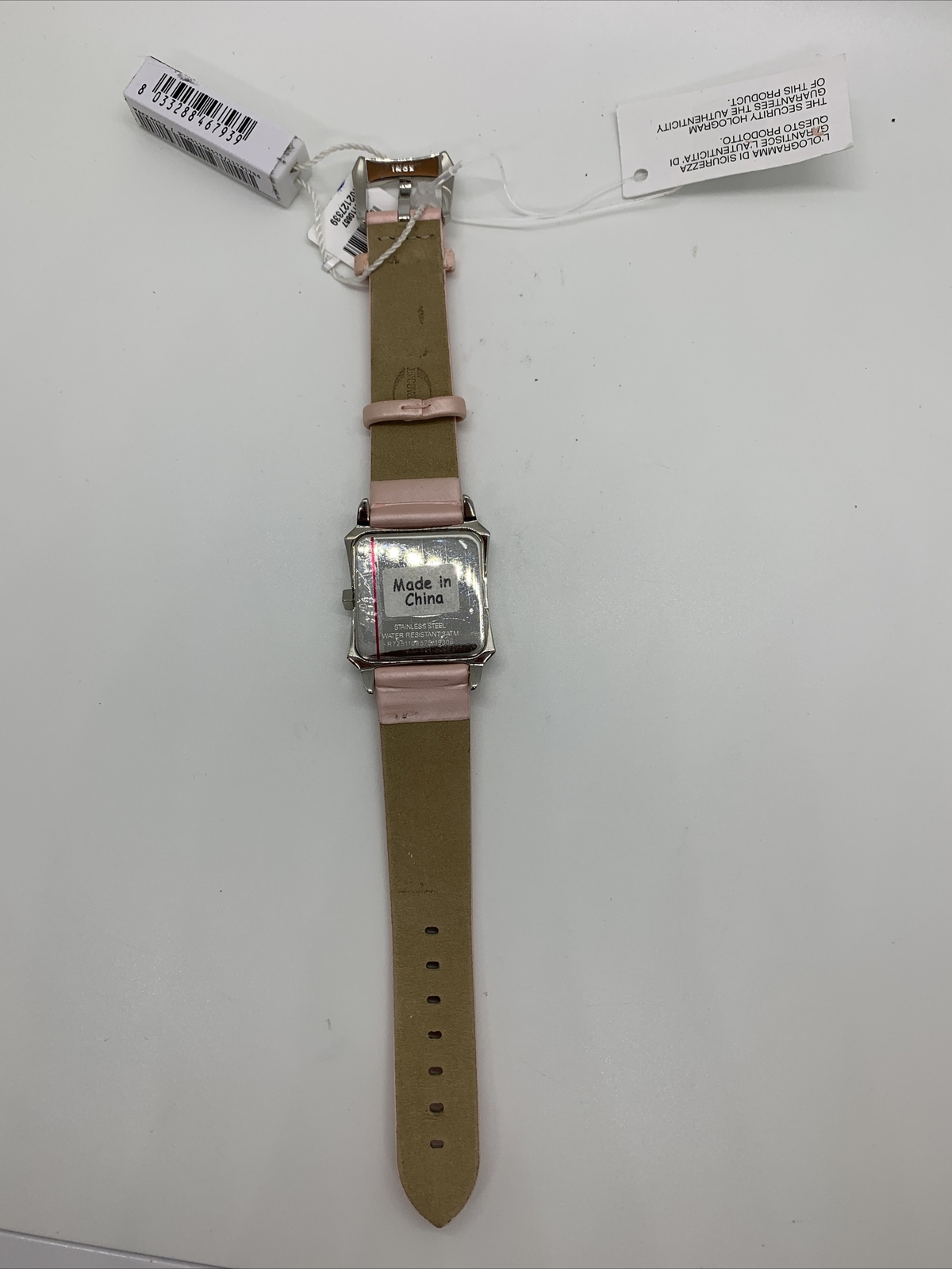 Just Cavalli Women’s R7251106575 Blade Quartz Silver Dial – Chrome – Pink Band