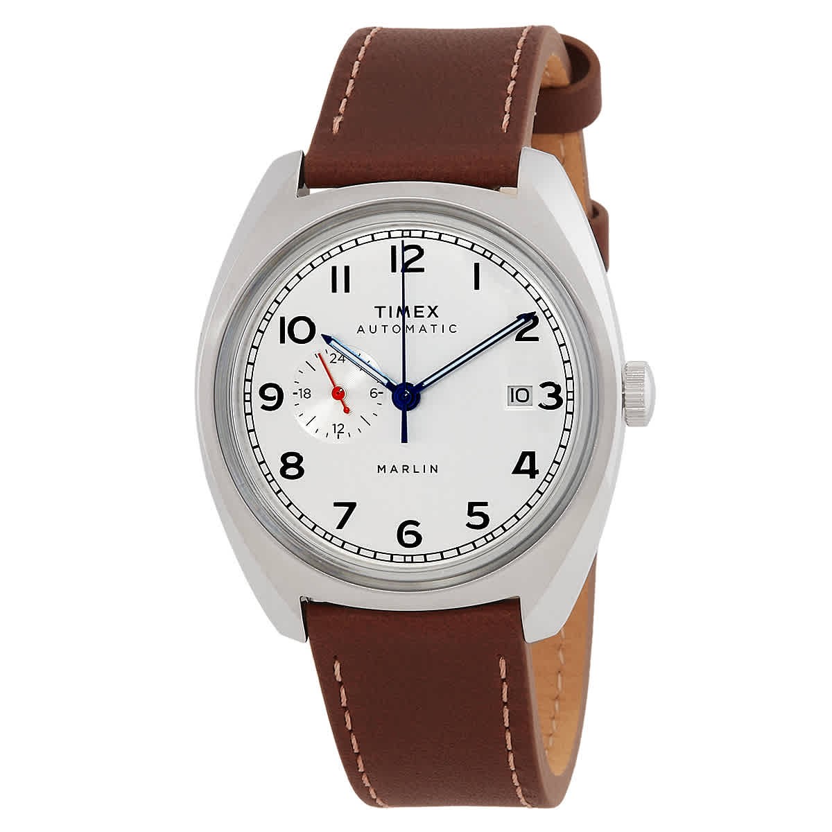 Timex Marlin Automatic Silver Dial Men’s Watch TW2V62000