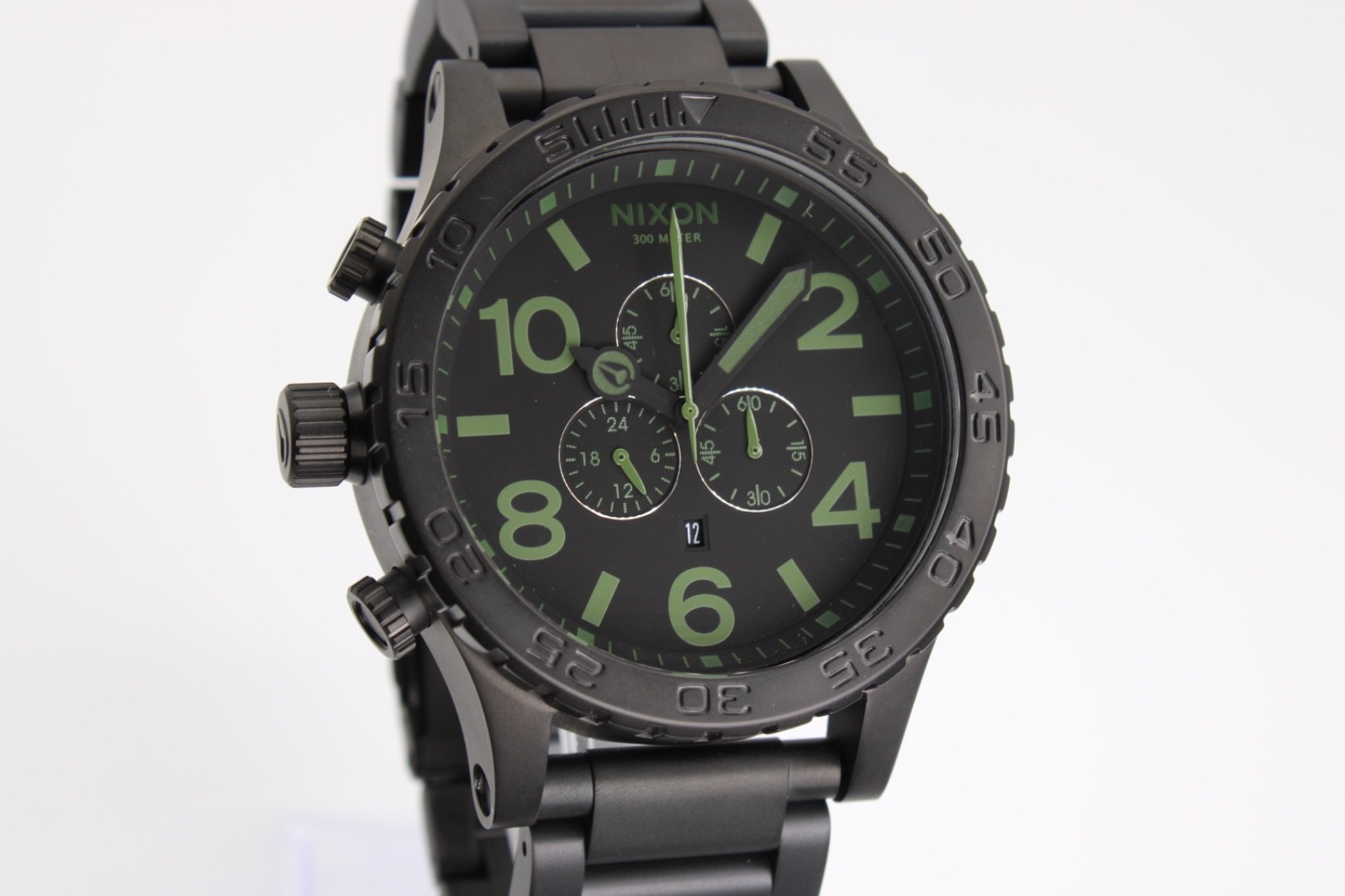 NIXON Chrono 51-30 A083-1042 Black Dial Men’s Watch 51mm