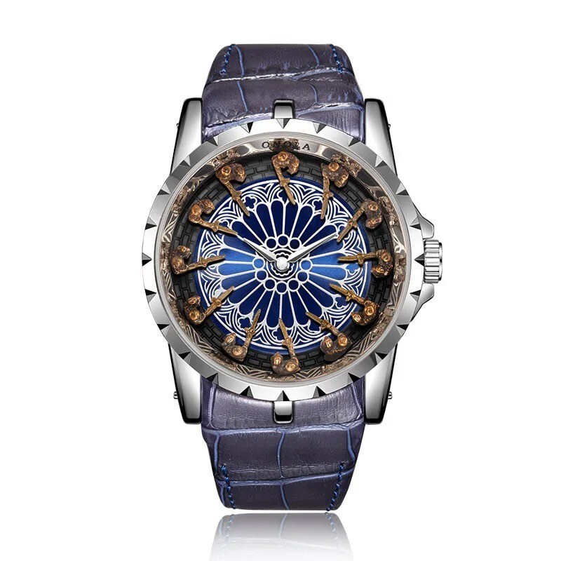 Medieval Style Men’s Waterproof Knight Quartz Watch