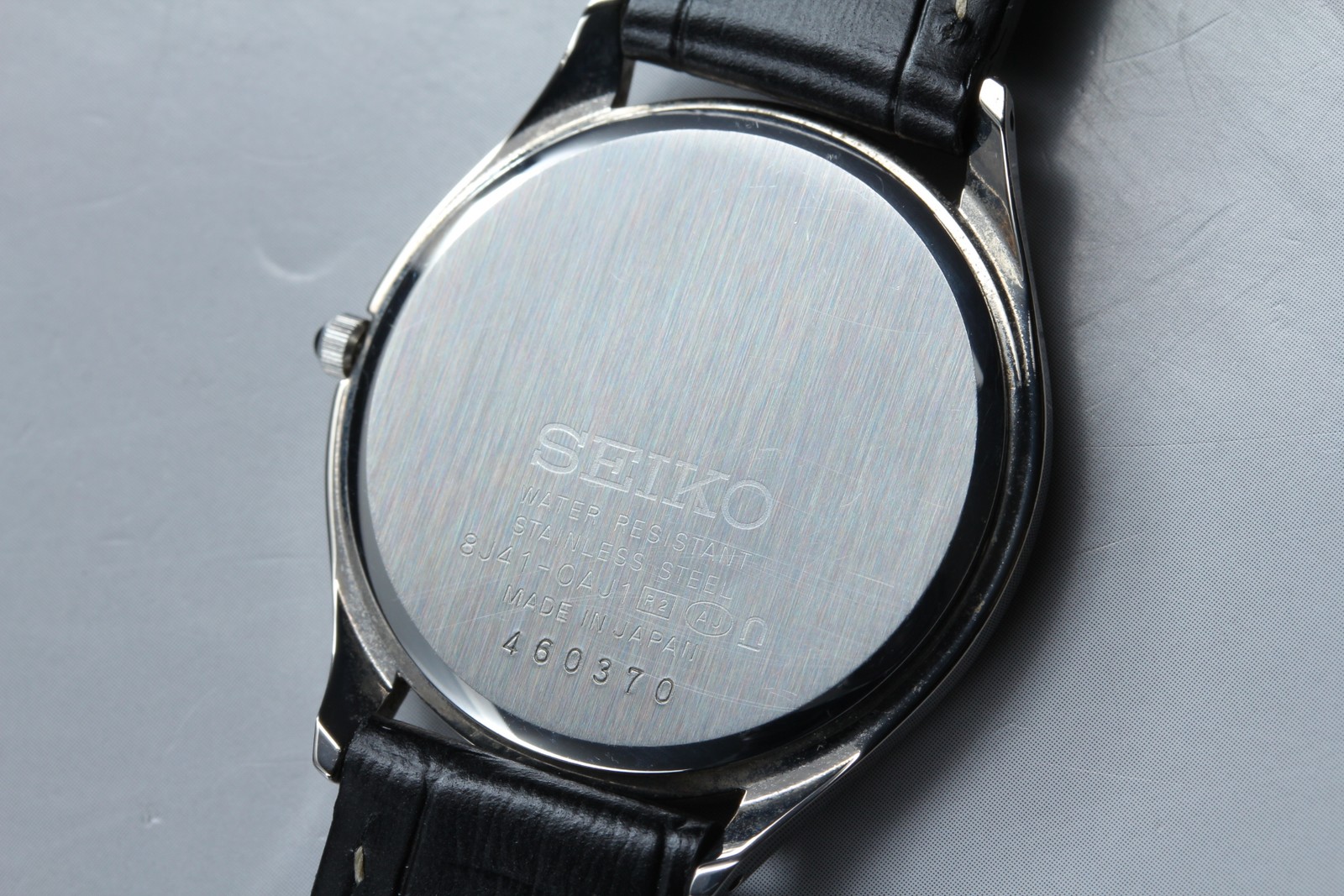 [Near MINT] SEIKO Dolce 8J41-0AJ1 34mm White Dial Quartz Men’s Watch from JAPAN
