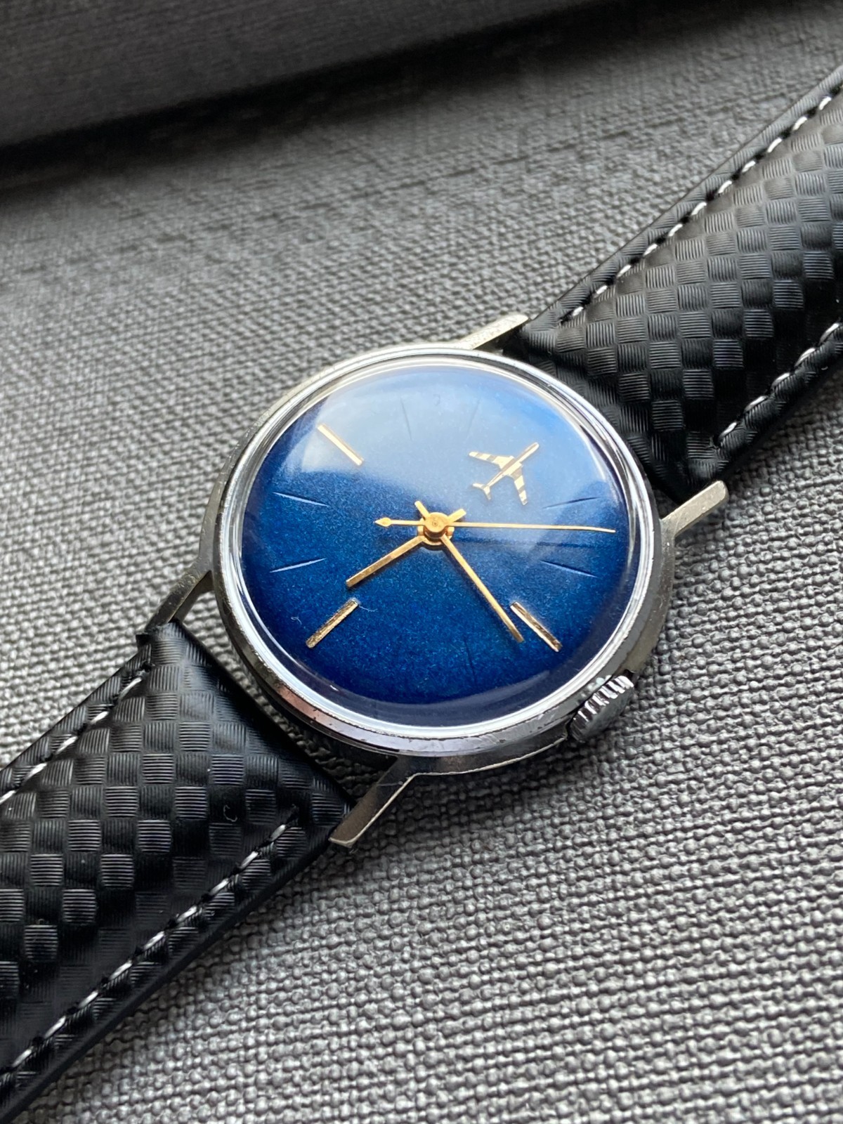 Raketa Plane Vintage Soviet Mechanical Men’s Wristwatch cal. 2609B Baltika