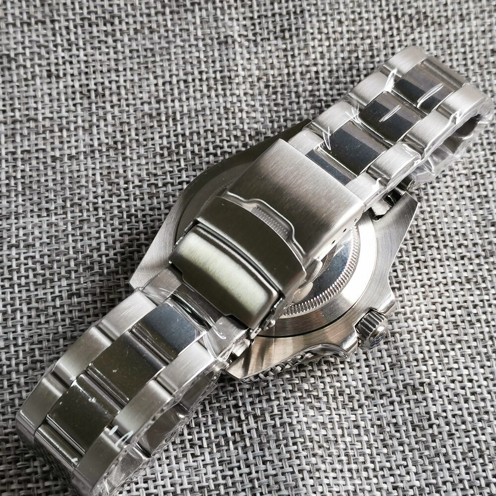 20ATM 40mm Tandorio black dial NH35A Automatic mens diving Watch sapphire glass