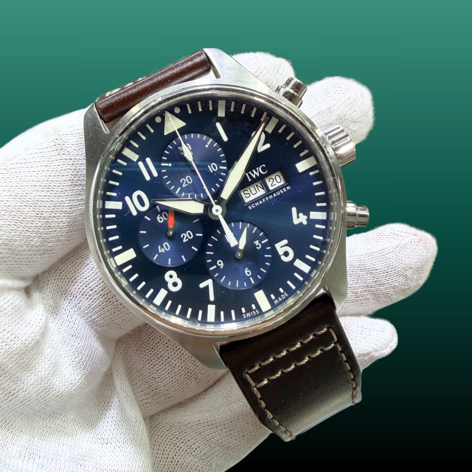 Box Papers 2018 IWC Pilot Le Petit Prince Blue Dial – IW377714 43mm Men’s Watch