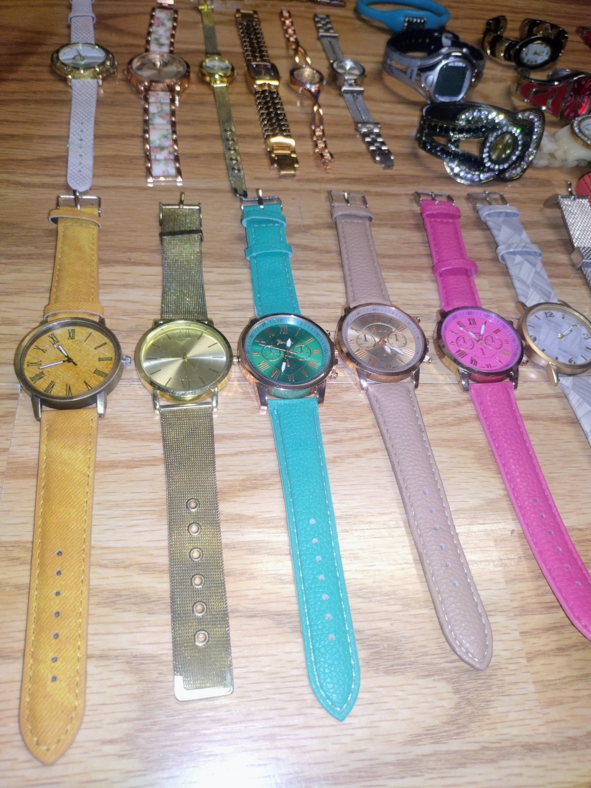 Designer Ladies Watches, Lot Of (24) Various Brands And Styles