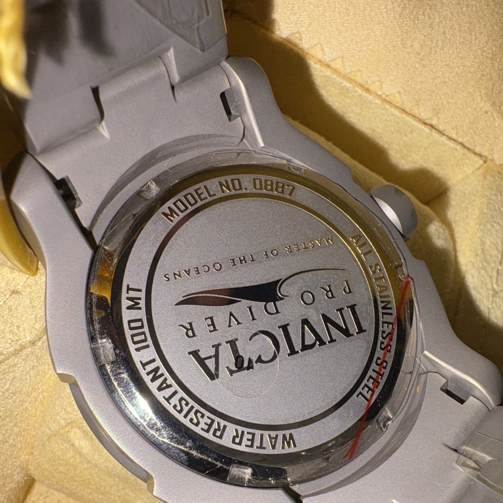 Invicta Ocean Ghost Mens 49mm in Gunmetal— 0887