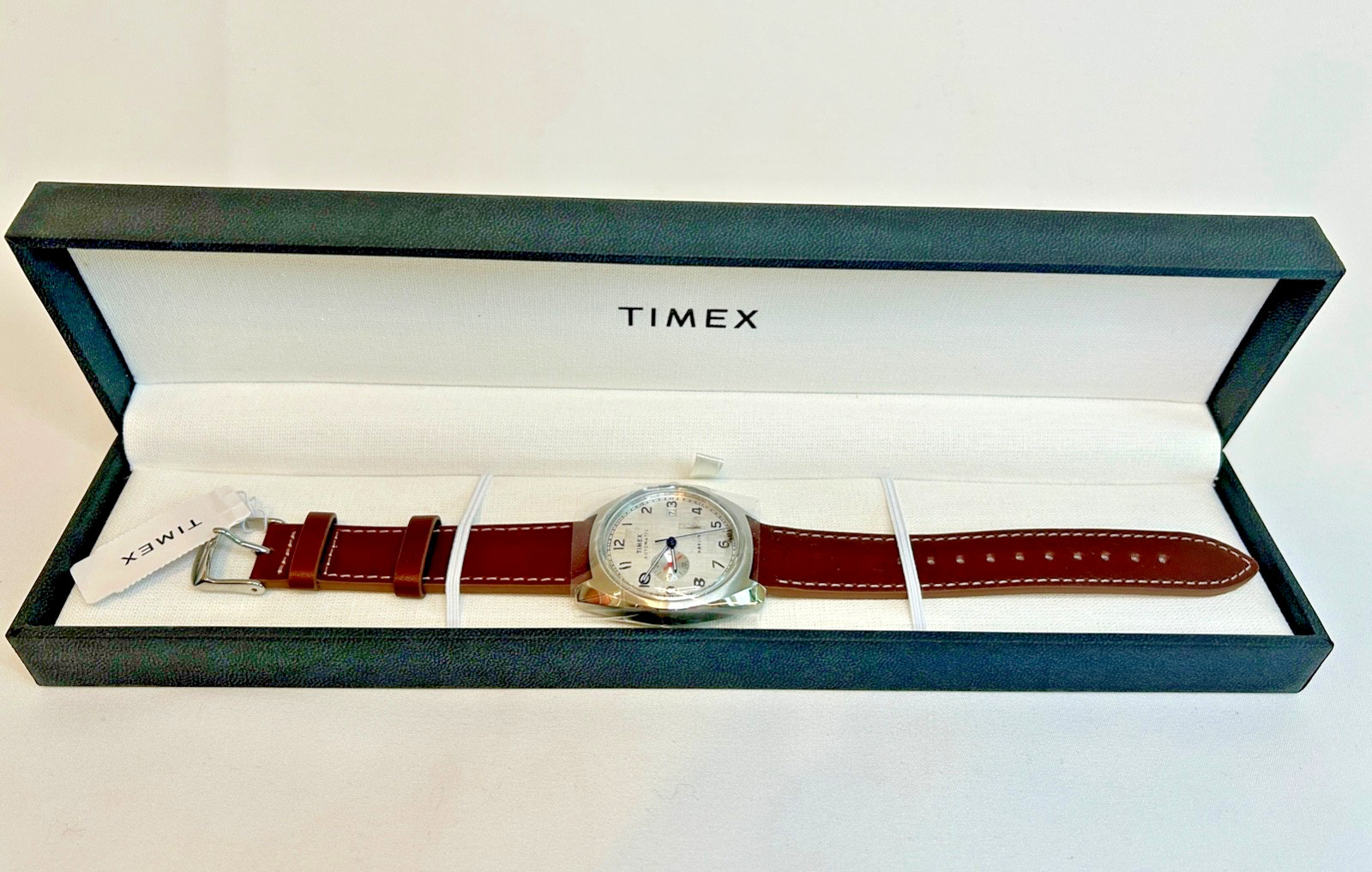 New in Box Timex Marlin Sub-dial Automatic Watch 39mm Leather Strap Watch