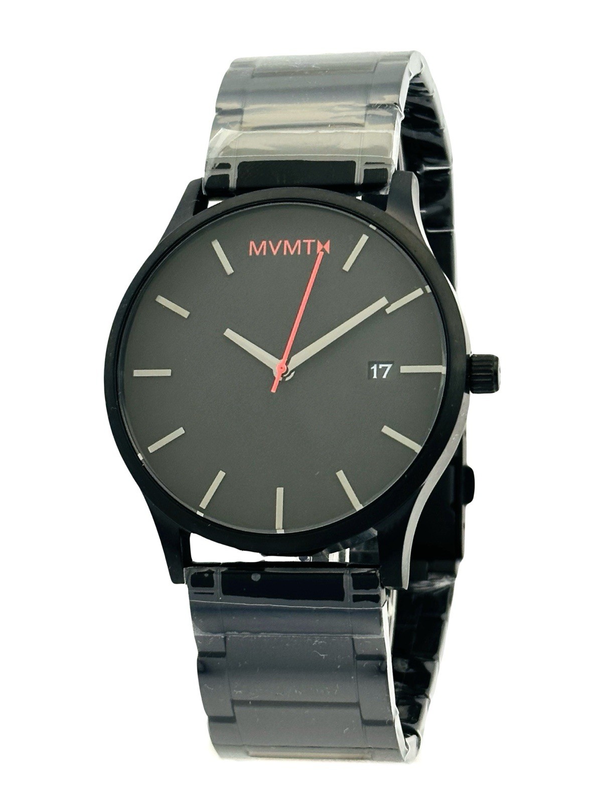MVMT L213.5B.551 Classic Black Dial Black Stainless Steel Bracelet 45mm Watch