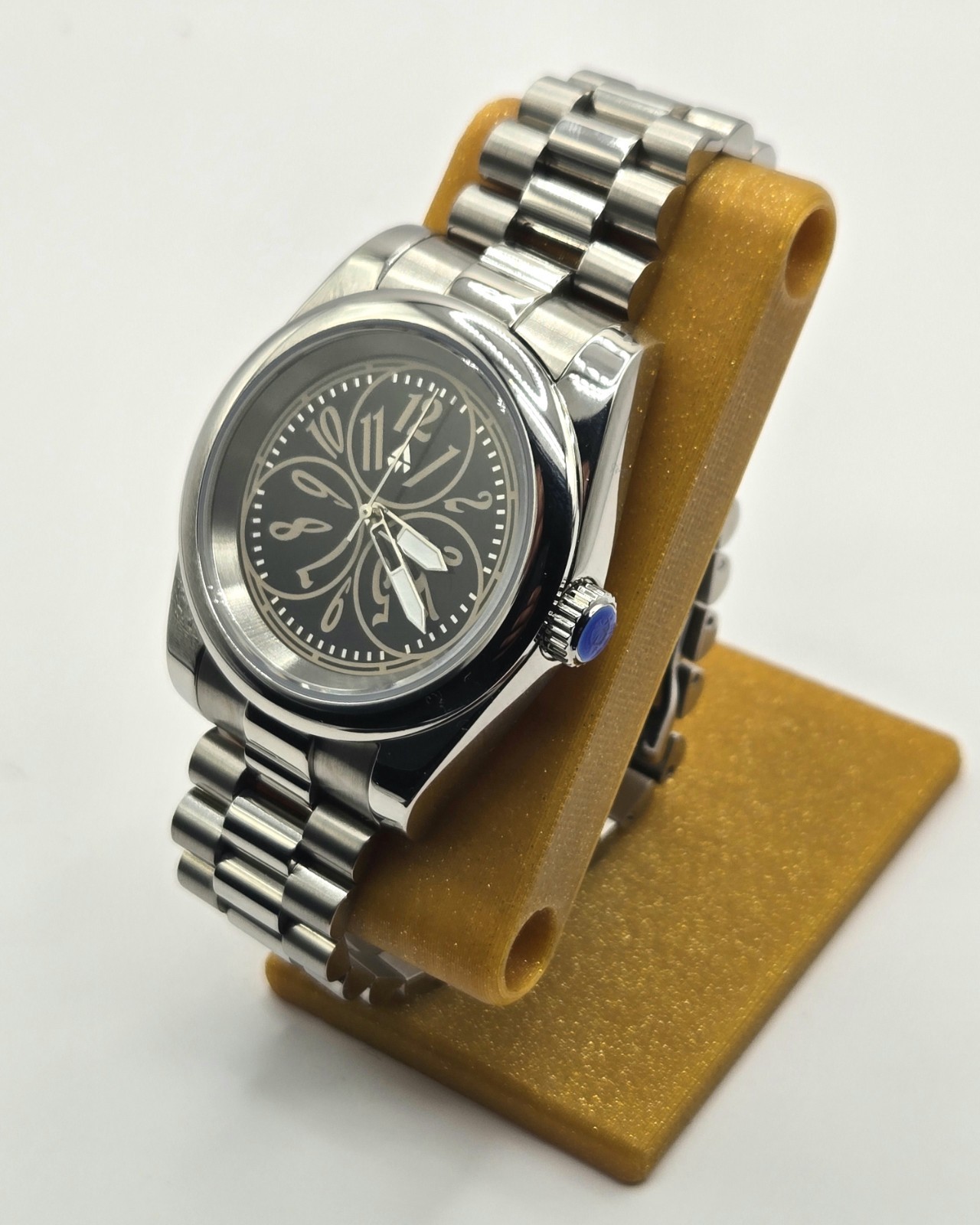 Watch ⌚Seiko Mod VH31 Movement 41.5mm Stainless Steel