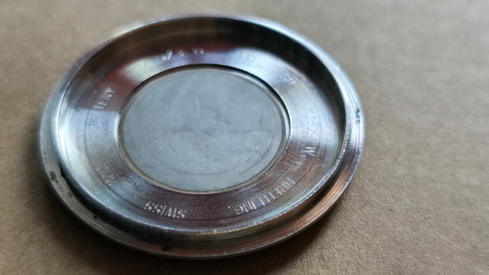 Ultra Rare Breitling Jupiter 3300 Case Back & Seal – Spares!