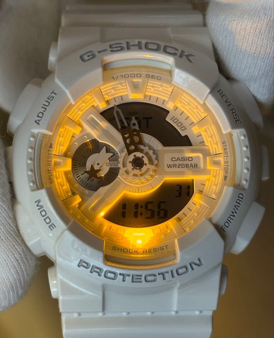Casio G-Shock GA-110LE Rubber Collection Limited 2017 Japan Authentic Used