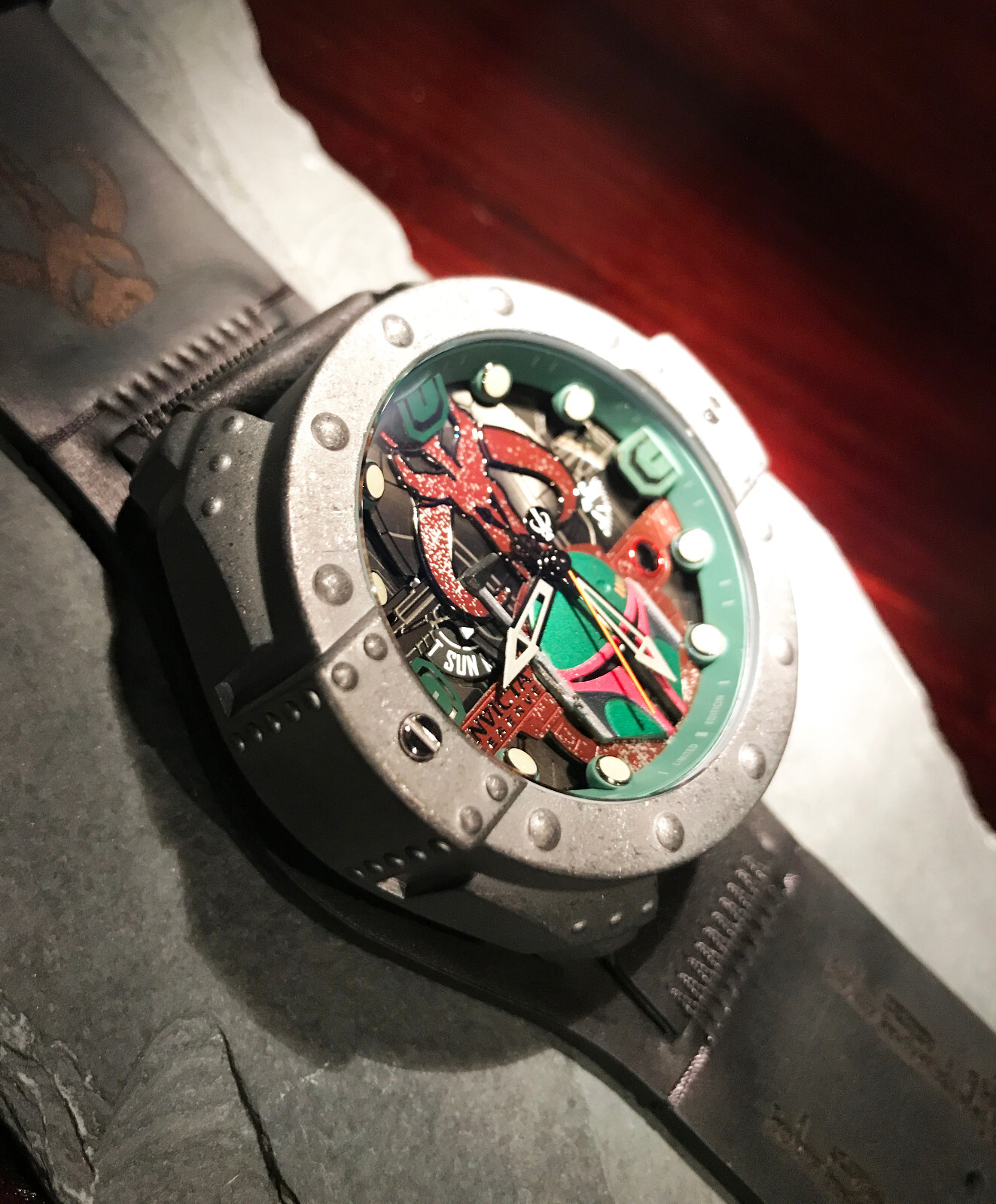 NEW BOBA FETT Invicta Reserve Star Wars Watch 39754 – 52mm CUSTOM LASER Branding