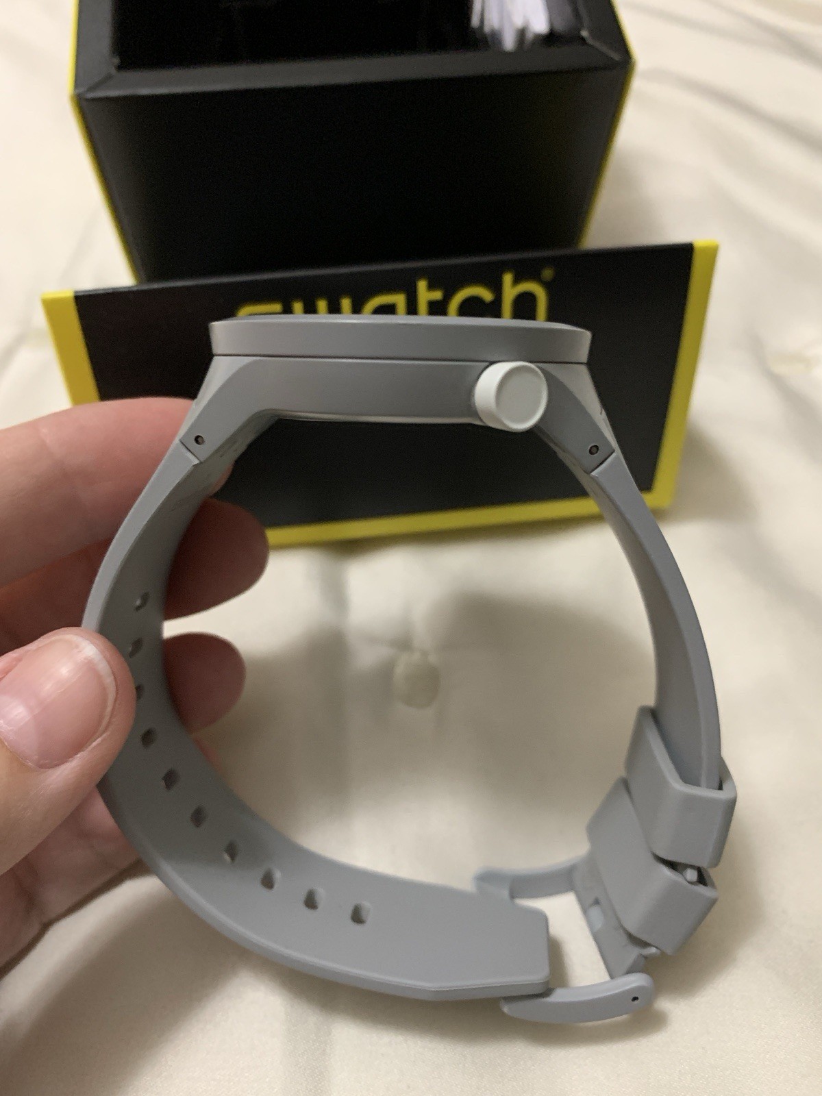 Swatch Big Bold Next Bioceramic 47mm Gray w/ Box
