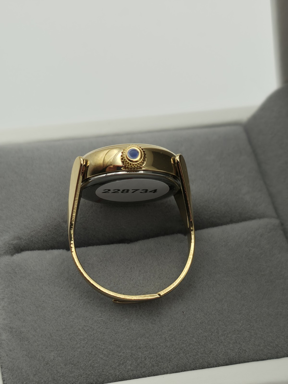 NEW Invicta Women’s 17.5mm Angel Ring Quartz Gold Tone 30m Stainless Steel Watch